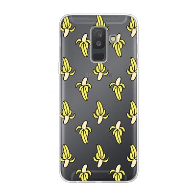 Bananas: Samsung Galaxy A6 Plus (2018) Transparant Hoesje