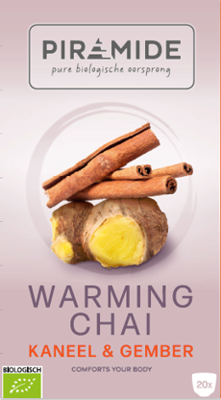 Piramide Warming Chai Kaneel & Gember Thee