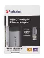 Verbatim 49146 laptop dock & poortreplicator USB 3.2 Gen 1 (3.1 Gen 1) Type-C Zwart, Zilver - thumbnail