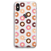 Donuts: iPhone XS Max Transparant Hoesje Donuts: iPhone XS Max Transparant Hoesje
