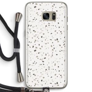 Terrazzo N°14: Samsung Galaxy S7 Edge Transparant Hoesje met koord