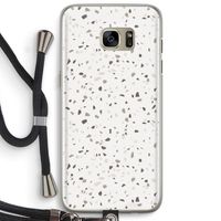 Terrazzo N°14: Samsung Galaxy S7 Edge Transparant Hoesje met koord