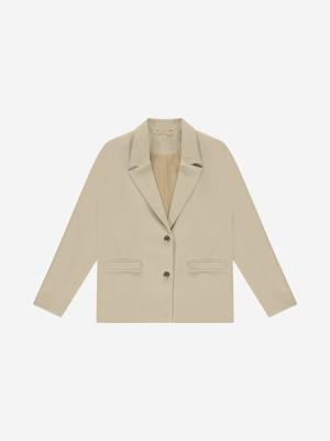 Nik&Nik zomer blazer meisjes - taupe - Pien