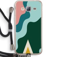 Noor B: Samsung Galaxy J3 (2016) Transparant Hoesje met koord