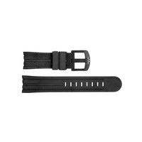 TW Steel horlogeband TWB92 Silicoon Zwart 22mm