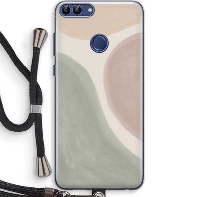 Geo #6: Huawei P Smart (2018) Transparant Hoesje met koord Geo #6: Huawei P Smart (2018) Transparant Hoesje met koord