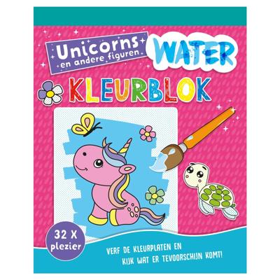 Rebo Publishers Waterkleurblok unicorns