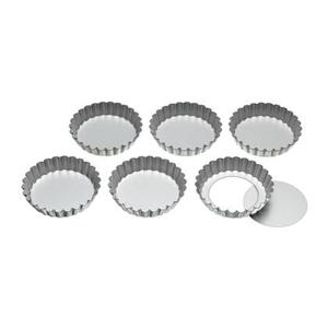 KitchenCraft Bakvorm Mini Ø 10 cm - 6 st.