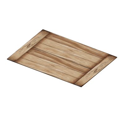 Placemat hout modern patroon