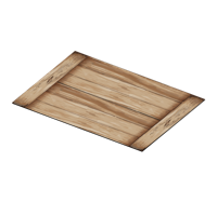Placemat hout modern patroon