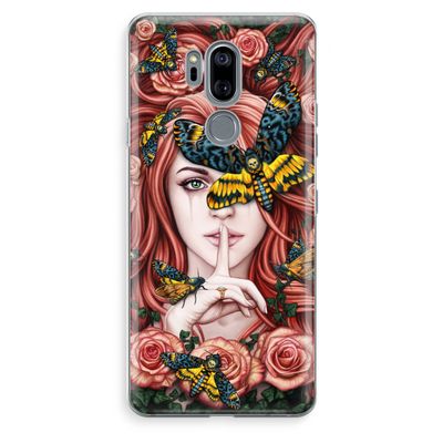 Lady Moth: LG G7 Thinq Transparant Hoesje