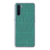 Swirls: Oppo A91 Transparant Hoesje