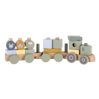 Tiamo Little farm blokkentrein tractor