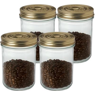 Weckpot/inmaakpot - Set van 12x stuks - met schroefdeksel - 750 ml - Le Parfait