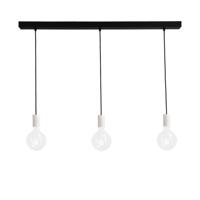 Masterlight Witte pendel hanglampConcepto 3-lichts met zwart - 2237-06-100-3