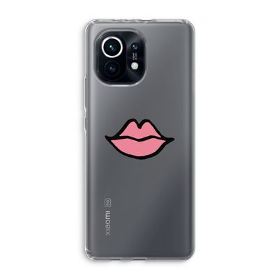 Kusje: Xiaomi Mi 11 Transparant Hoesje