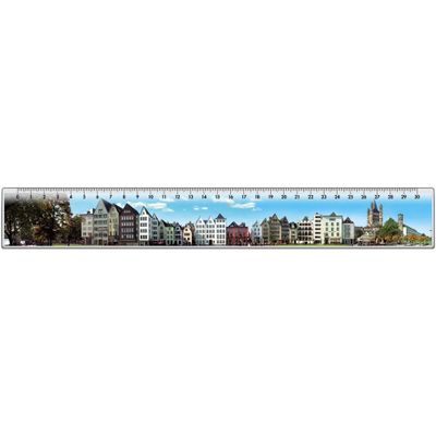 Panorama liniaal Keulen Altstadt panorama