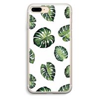 Tropische bladeren: iPhone 7 Plus Transparant Hoesje