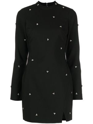 Likely robe courte Phillips à ornements en sequins - Noir