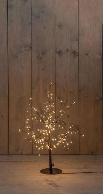 Boom 240led classic warm ip44 trafo hoogte 60 cm zwart - Annas collection
