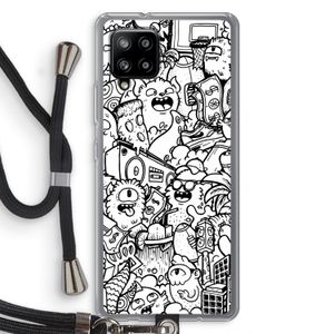 Vexx City #2: Samsung Galaxy A42 5G Transparant Hoesje met koord