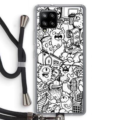 Vexx City #2: Samsung Galaxy A42 5G Transparant Hoesje met koord