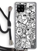 Vexx City #2: Samsung Galaxy A42 5G Transparant Hoesje met koord