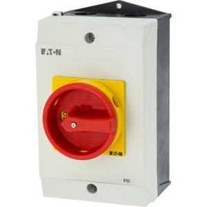 Eaton T3-4-15682/I2/SVB elektrische schakelaar Tuimelschakelaar 6P Rood, Wit, Geel