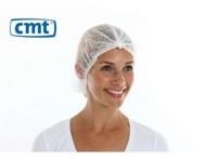 Haarnetje wokkel non-woven wit 100 stuks
