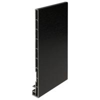 Keralit dakrand boeideel 200mm - Grafietzwart (2821)