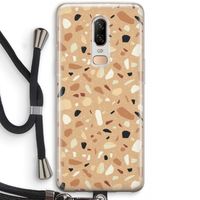 Terrazzo N°17: OnePlus 6 Transparant Hoesje met koord
