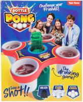 Pong Hero spel met 4 ballen en 4 bekers