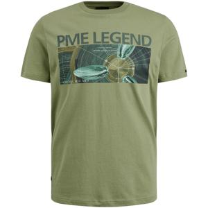 Pme Legend Male Shirts En Tops Ptss2402571 Short Sleeve R-neck Single Jersey