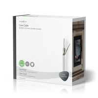 Nedis Coaxkabel op Haspel | RG58C/U | 50 Ohm | Dubbel Afgeschermd | ECA | 50.0 m | Coax | PVC | Wit | Gift Box - CSBG4025WT500 - thumbnail