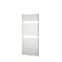 Designradiator Florion Nxt Dubbel 140,6 x 60 cm 1153 Watt met Middenaansluiting Donkergrijs Structuur