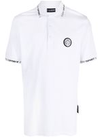 Plein Sport polo à patch logo - Blanc - thumbnail