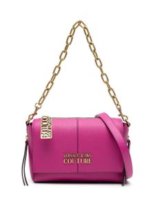 Versace Jeans Couture sac à bandoulière à plaque logo - Rose