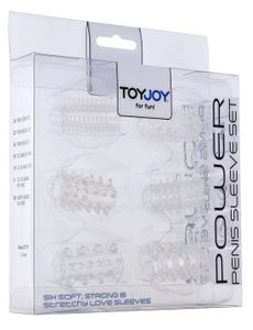 Toyjoy Power Penis Sleeve Set Clear