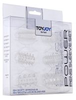 Toyjoy Power Penis Sleeve Set Clear - thumbnail