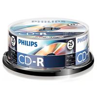 Philips cr7d5nb25/00 700 mb/80 min. 52x cd-r