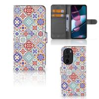 Motorola Edge 30 Pro | Bookcase | Tiles Color
