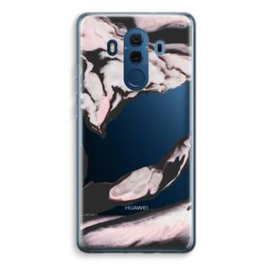 Roze stroom: Huawei Mate 10 Pro Transparant Hoesje