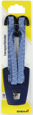 Transportbinder met haken lichtblauw Bibia