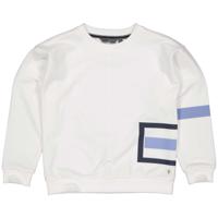 LEVV Jongens sweater - Kenzi - Wit - thumbnail