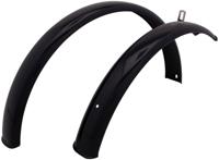 BÜCHEL spatbordset "delphin" fender set 18" black