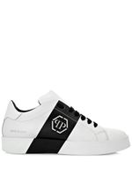 Philipp Plein baskets Hexagon - Blanc