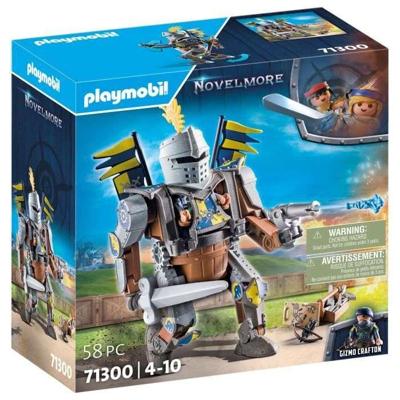 PLAYMOBIL 71300 Novelmore Vechtende Reus - Vecht tegen vijanden met de gepantserde reus, zijn armen en benen zijn beweegbaar