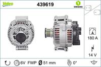 Dynamo / Alternator NEW ORIGINAL PART VALEO, Spanning (Volt)14V, u.a. für Mercedes-Benz