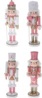 Nutcracker 25 cm 4ass Wt/Pink - Nampook - thumbnail