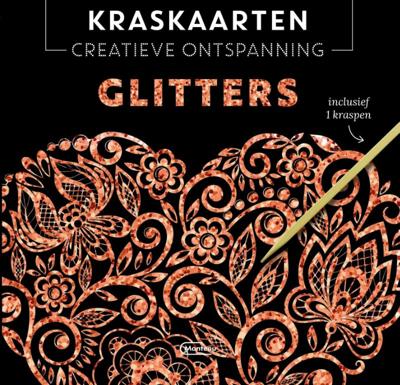 Kraskaarten GLITTERS (Hardback)